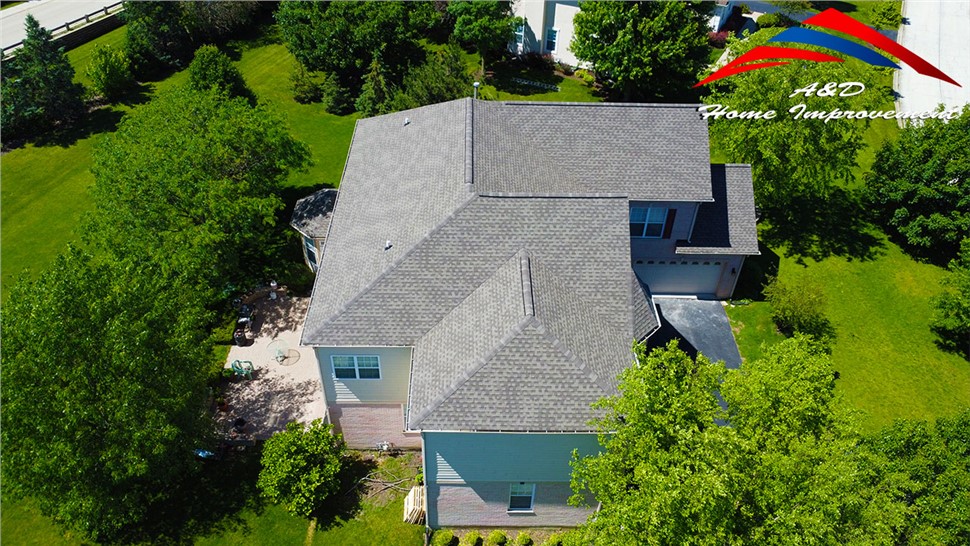 Roofing Project in Hawthorn Woods, IL by A&D Home Improvement