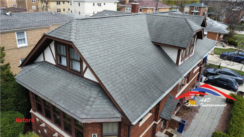 Roofing Project in La Grange Park, IL by A&D Home Improvement
