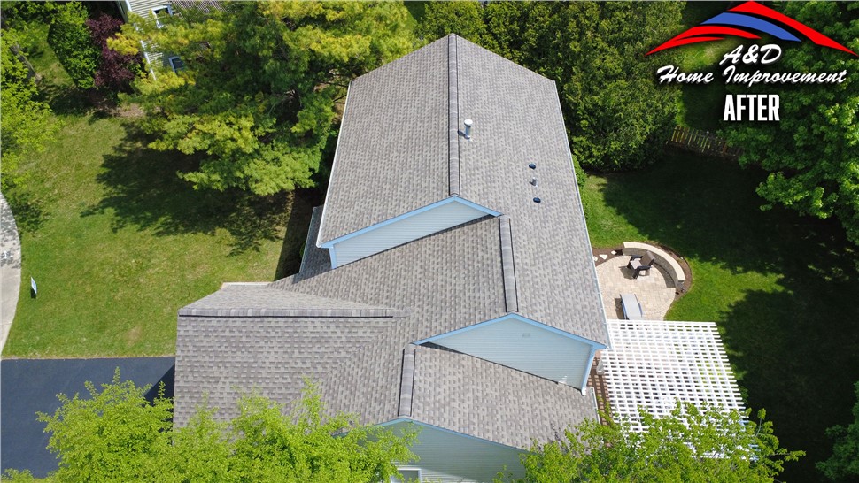 Roofing Project in Fox River Grove, IL by A&D Home Improvement
