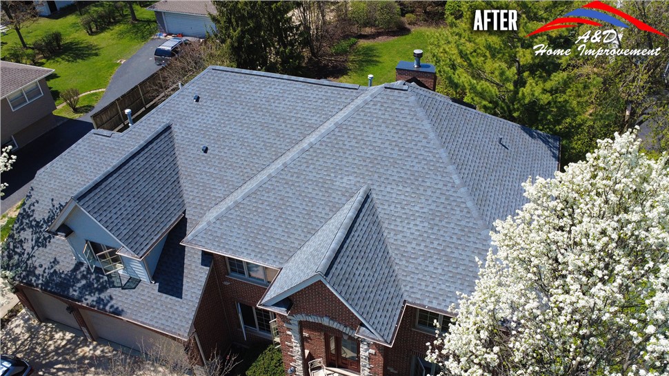 Roofing Project in Downers Grove, IL by A&D Home Improvement