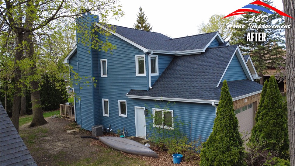 Roofing, Siding Project in Wood Dale, IL by A&D Home Improvement