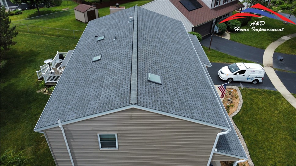 Roofing Project in Woodridge, Illinois by A&D Home Improvement