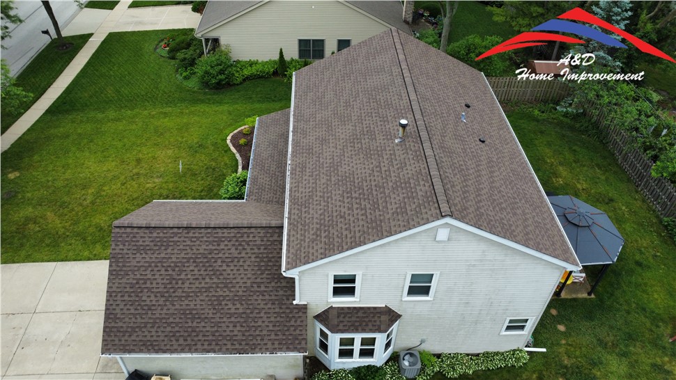 Roofing Project in Palatine, Illinois by A&D Home Improvement