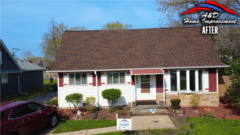 Roofing Project in Melrose Park, IL by A&D Home Improvement