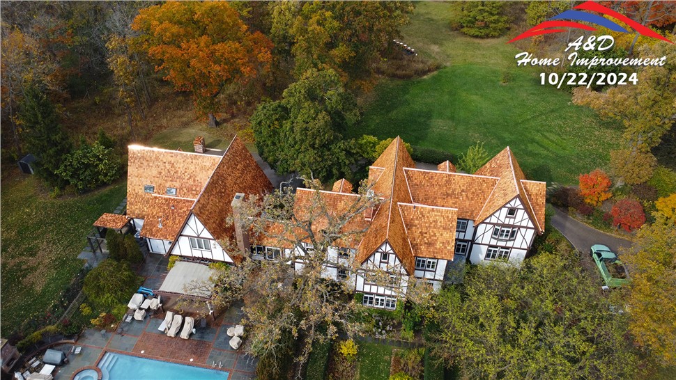 Gutters, Roofing Project in Lake Forest, IL by A&D Home Improvement