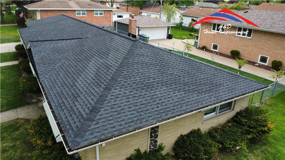 Roofing Project in Oak Lawn, Illinois by A&D Home Improvement