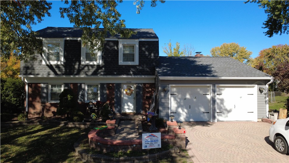 Schaumburg, IL Gutters, Roofing, Siding Project Gutters, Roofing, Siding Project in Schaumburg, IL by A&D Home Improvement