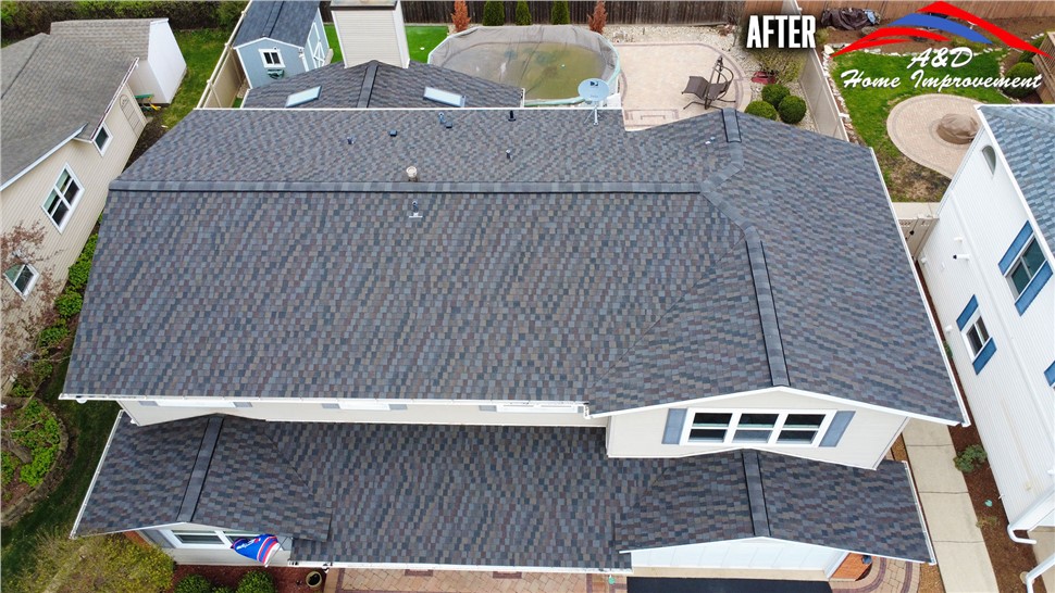 Roofing Project in Elk Grove Village, IL by A&D Home Improvement
