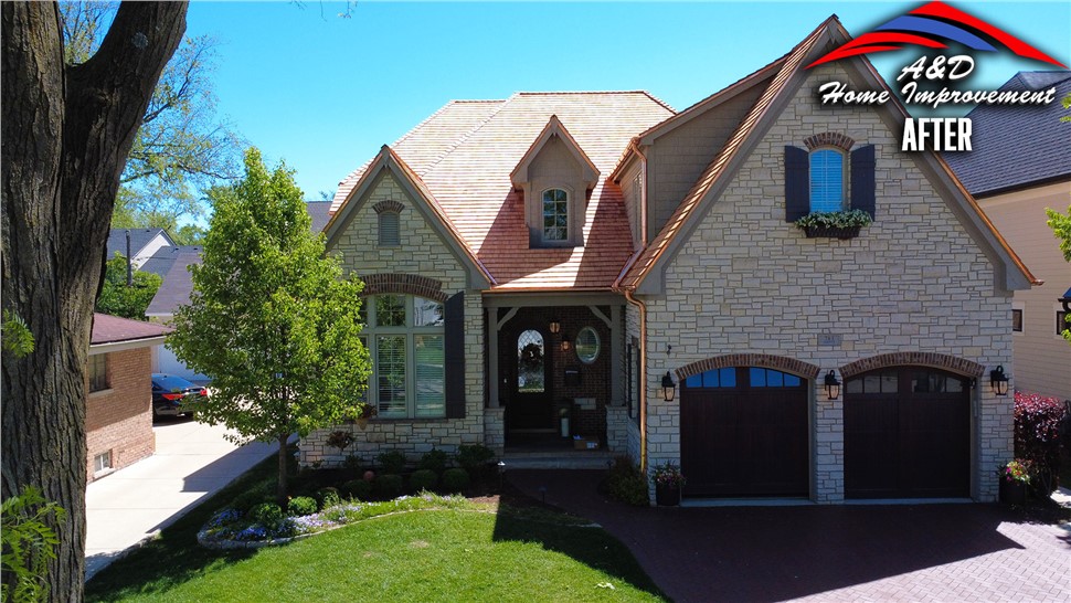 Gutters, Roofing Project in Elmhurst, IL by A&D Home Improvement