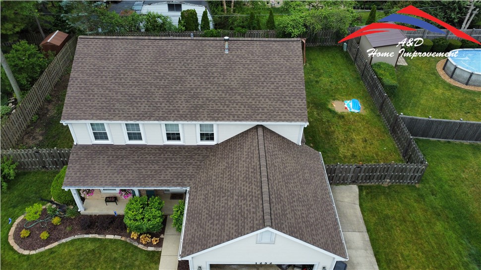Roofing Project in Palatine, Illinois by A&D Home Improvement