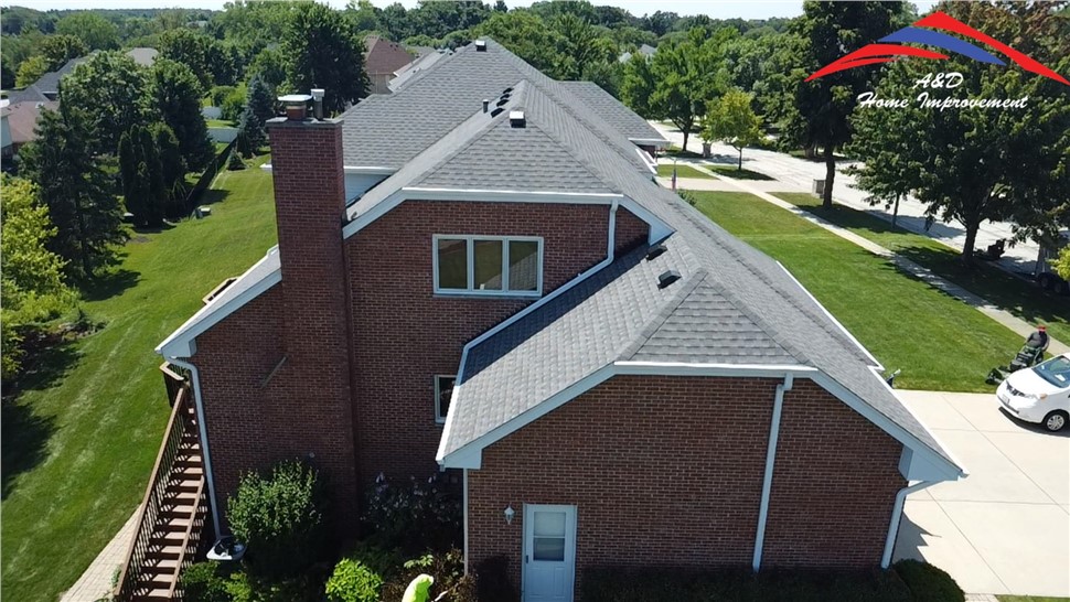 Gutters, Roofing Project in Darien, Illinois by A&D Home Improvement