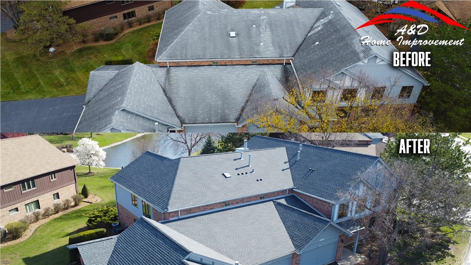 Roofing Project in Palos Park, IL by A&D Home Improvement
