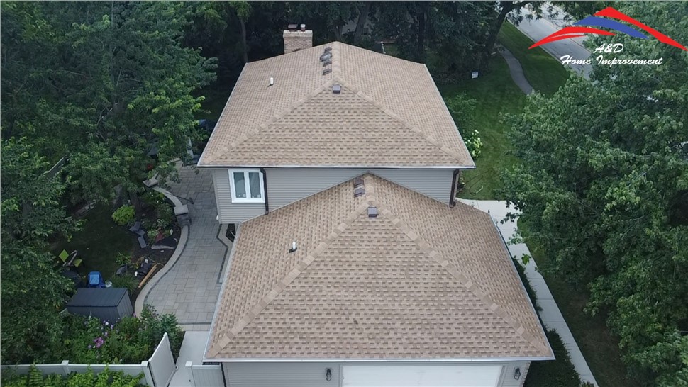 Gutters, Roofing, Siding, Windows Project in West Chicago, Illinois by A&D Home Improvement