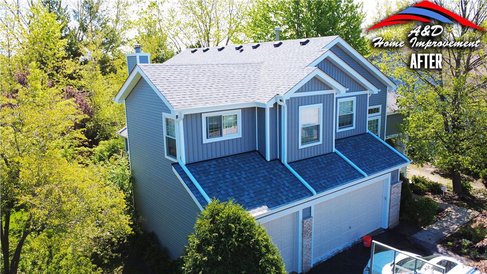 Gutters, Siding Project in Buffalo Grove, IL by A&D Home Improvement