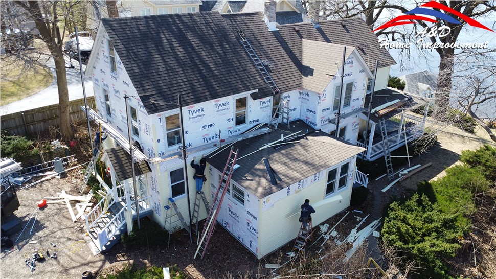 Siding Project in Fox Lake, IL by A&D Home Improvement