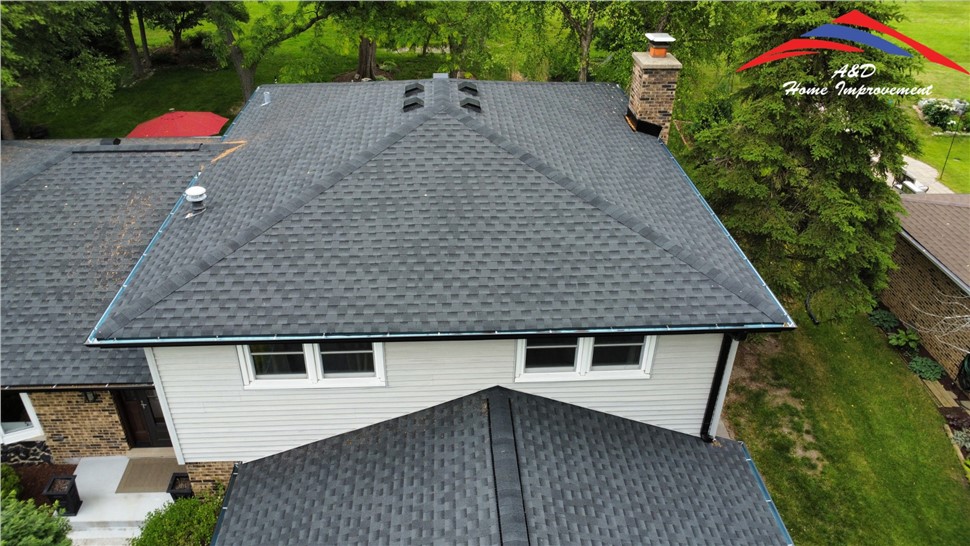 Roofing Project in Downers Grove, Illinois by A&D Home Improvement