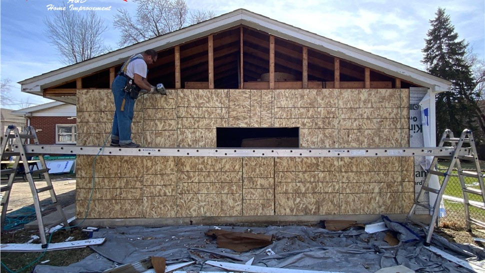 Siding Project in Des Plaines, Illinois by A&D Home Improvement