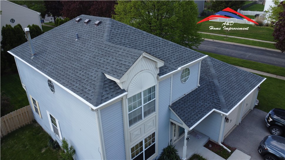 Roofing Project in Carol Stream, Illinois by A&D Home Improvement