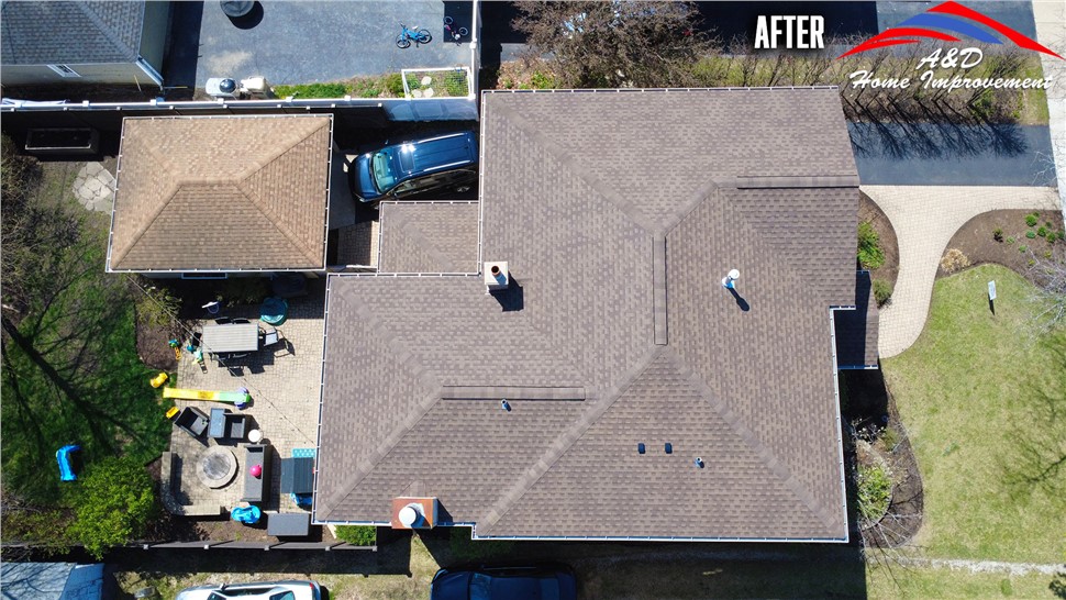Gutters, Roofing Project in Western Springs, IL by A&D Home Improvement