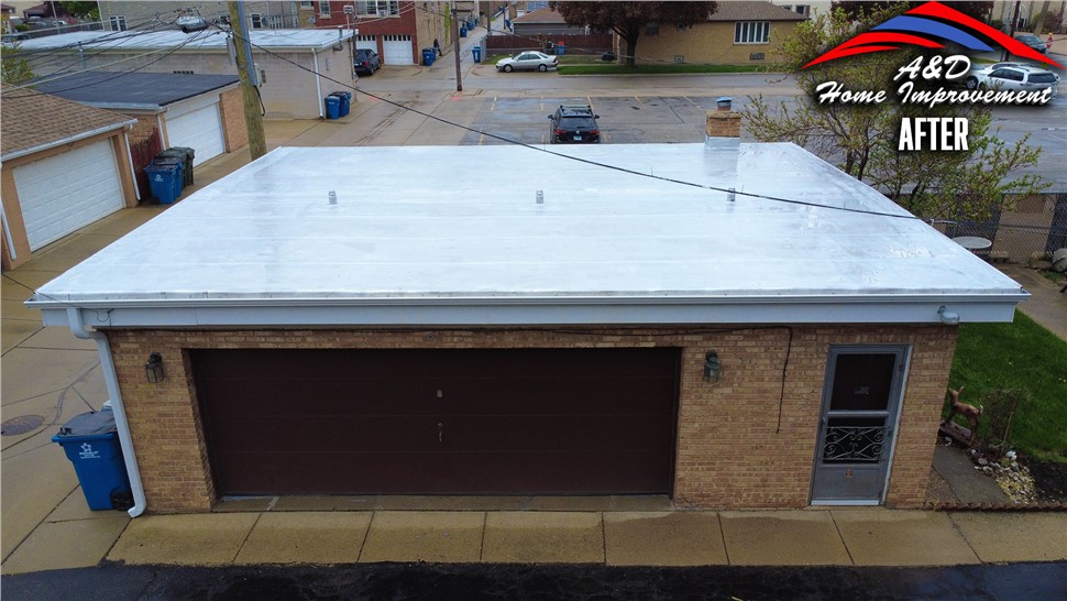 Gutters, Roofing Project in Melrose Park, IL by A&D Home Improvement