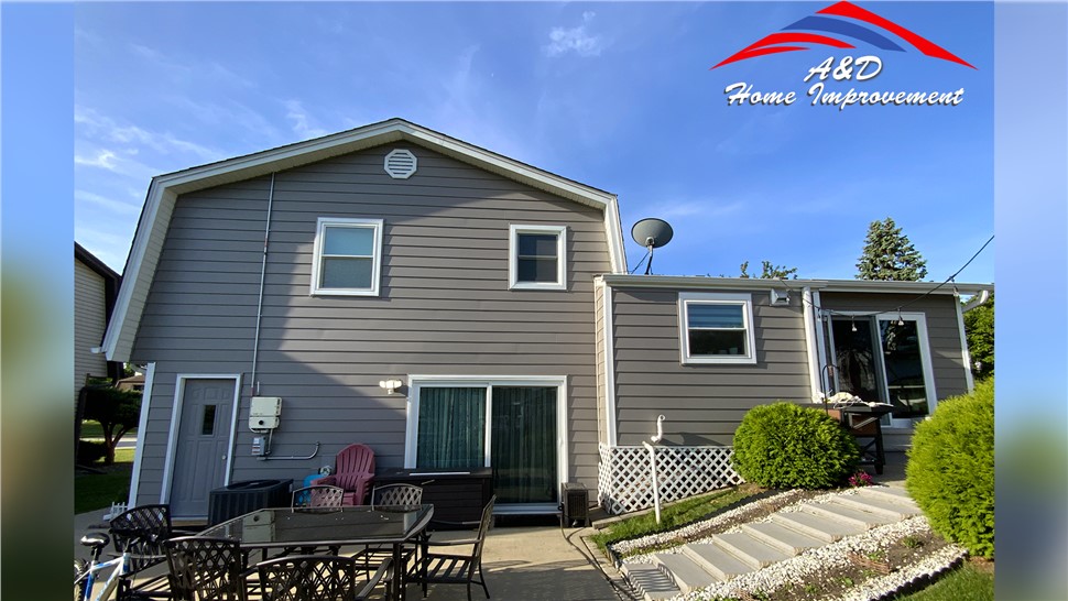 Siding Project in Elk Grove Village, IL by A&D Home Improvement