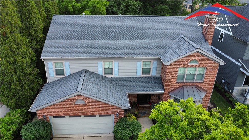 Roofing Project in Clarendon Hills, Illinois by A&D Home Improvement