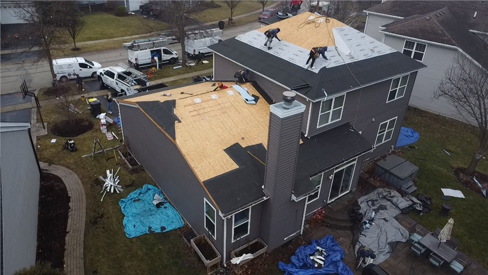 Gutters, Roofing, Siding, Windows Project in Cary, Illinois by A&D Home Improvement