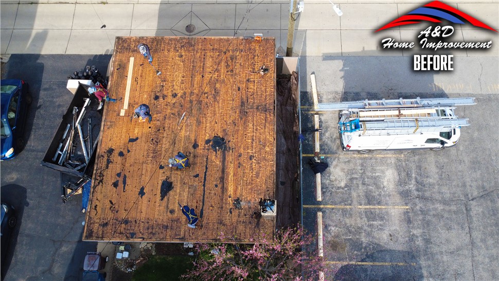 Gutters, Roofing Project in Melrose Park, IL by A&D Home Improvement