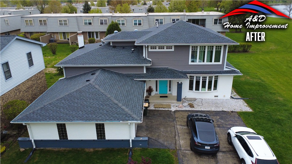 Roofing Project in Elk Grove Village, IL by A&D Home Improvement