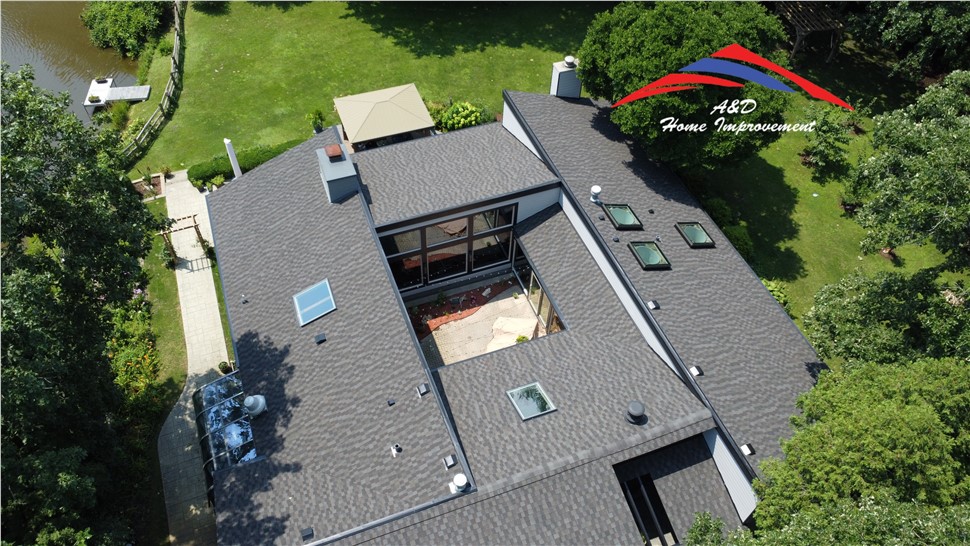 Gutters, Roofing, Siding, Windows Project in Barrington, Illinois by A&D Home Improvement