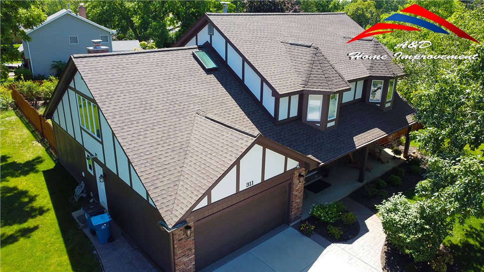 Roofing Project in Elk Grove Village, IL by A&D Home Improvement