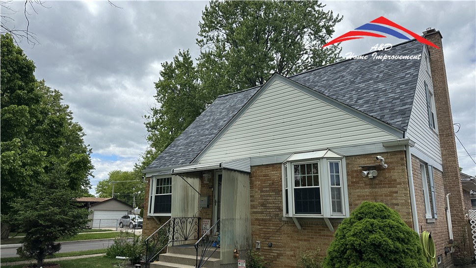 Roofing Project in Franklin Park, Illinois by A&D Home Improvement