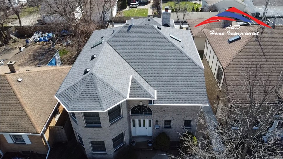 Gutters, Roofing Project in Skokie, Illinois by A&D Home Improvement