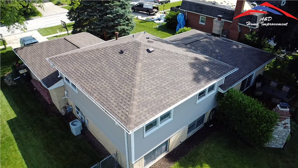 Gutters, Roofing Project in Darien, Illinois by A&D Home Improvement