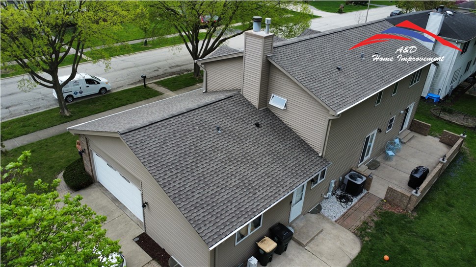 Roofing Project in Arlington Heights, Illinois by A&D Home Improvement