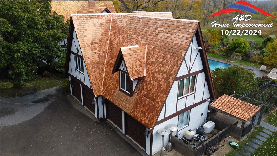 Gutters, Roofing Project in Lake Forest, IL by A&D Home Improvement