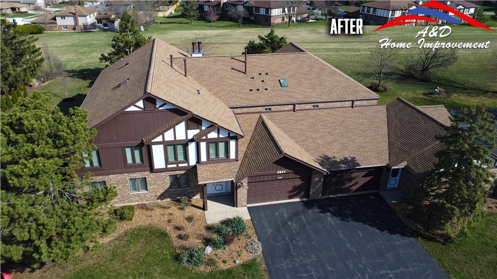 Roofing Project in Palos Park, IL by A&D Home Improvement