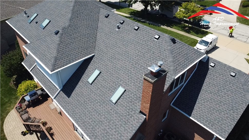 Gutters, Roofing Project in Darien, Illinois by A&D Home Improvement