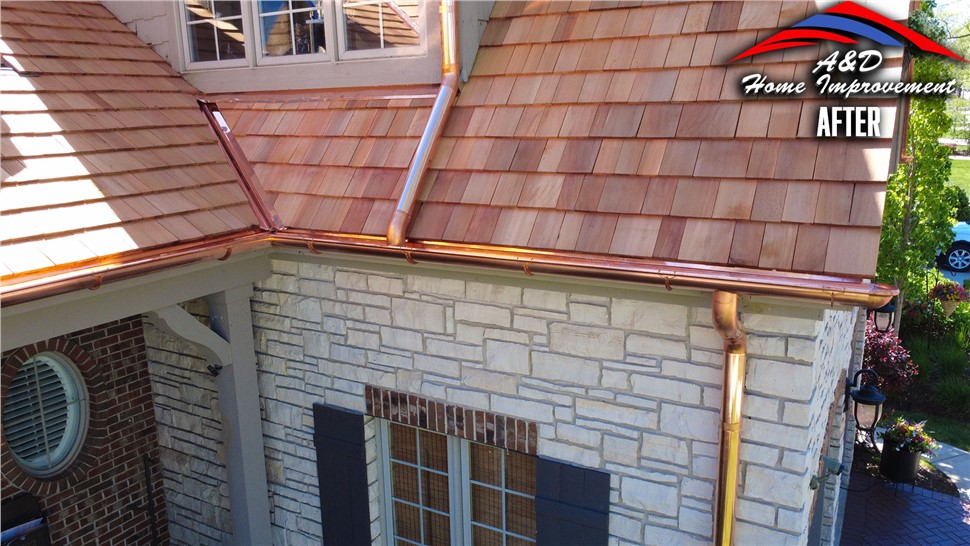 Gutters, Roofing Project in Elmhurst, IL by A&D Home Improvement