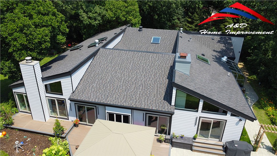 Roofing, Siding Project in barrington, IL by A&D Home Improvement