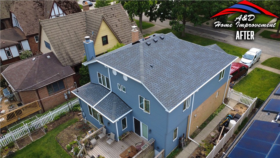 Gutters, Roofing, Siding Project in Park Ridge, IL by A&D Home Improvement