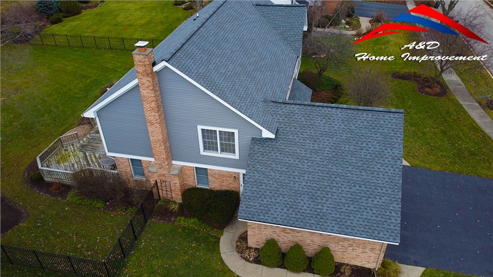 Roofing, Siding Project in vernon hills, IL by A&D Home Improvement