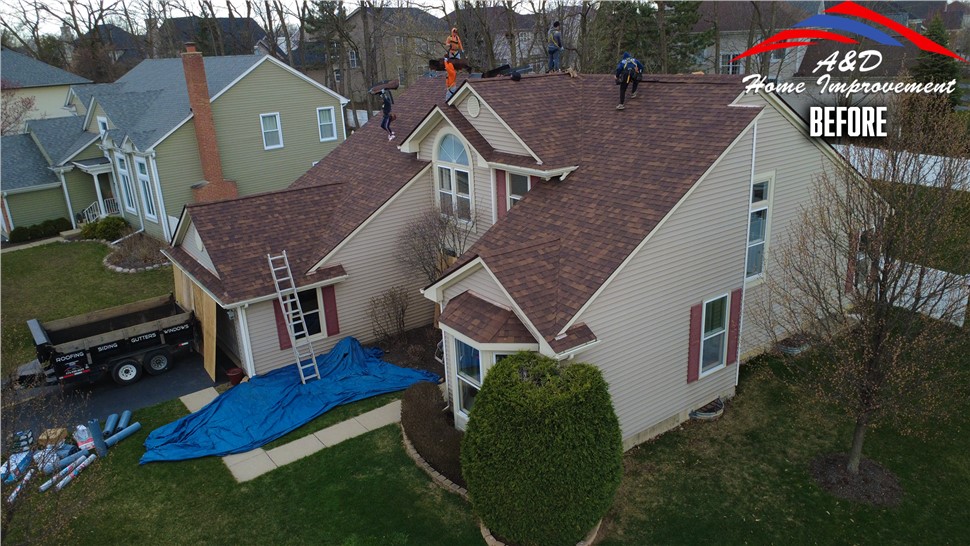 Roofing Project in Vernon Hills, IL by A&D Home Improvement