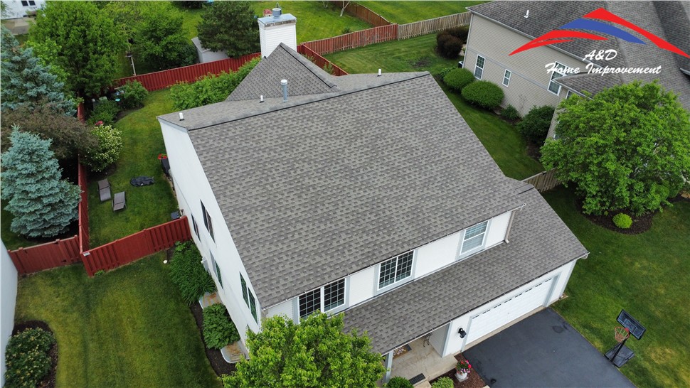 Roofing Project in Huntley, Illinois by A&D Home Improvement