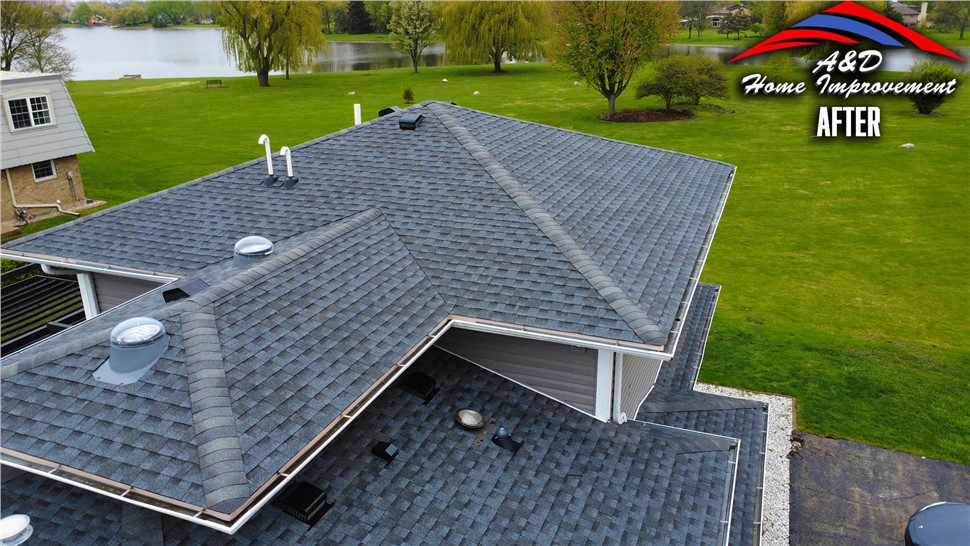 Roofing Project in Elk Grove Village, IL by A&D Home Improvement