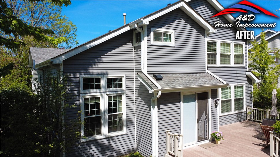 Gutters, Siding Project in Buffalo Grove, IL by A&D Home Improvement