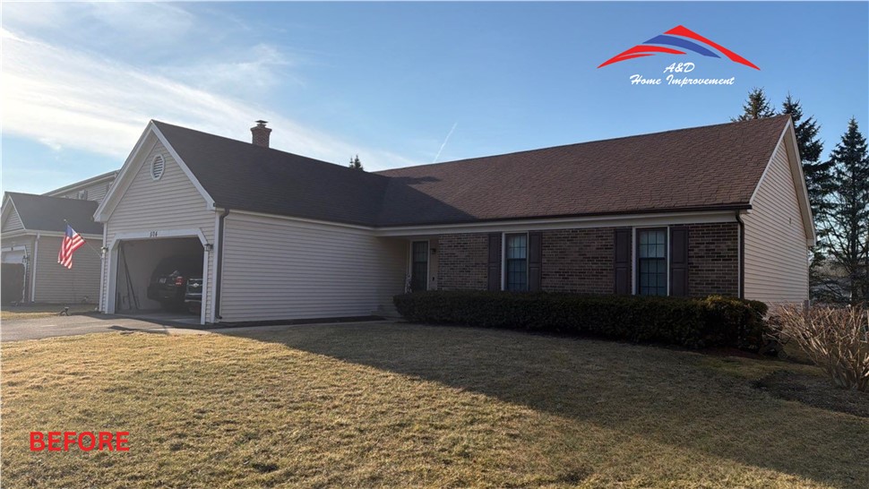 Gutters, Roofing, Siding Project in Fox River Grove, Illinois by A&D Home Improvement