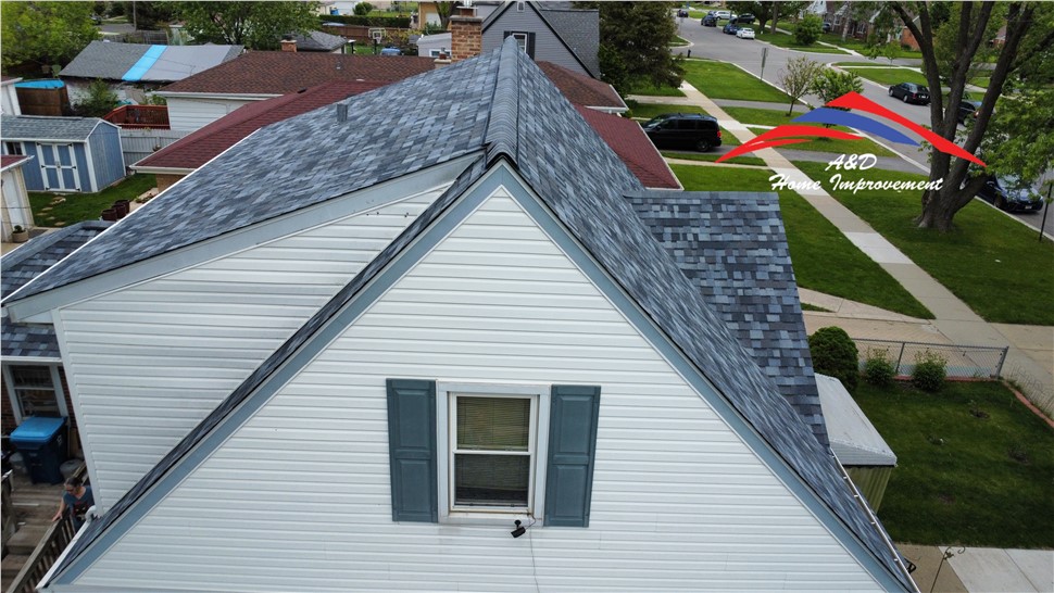 Roofing Project in Franklin Park, Illinois by A&D Home Improvement
