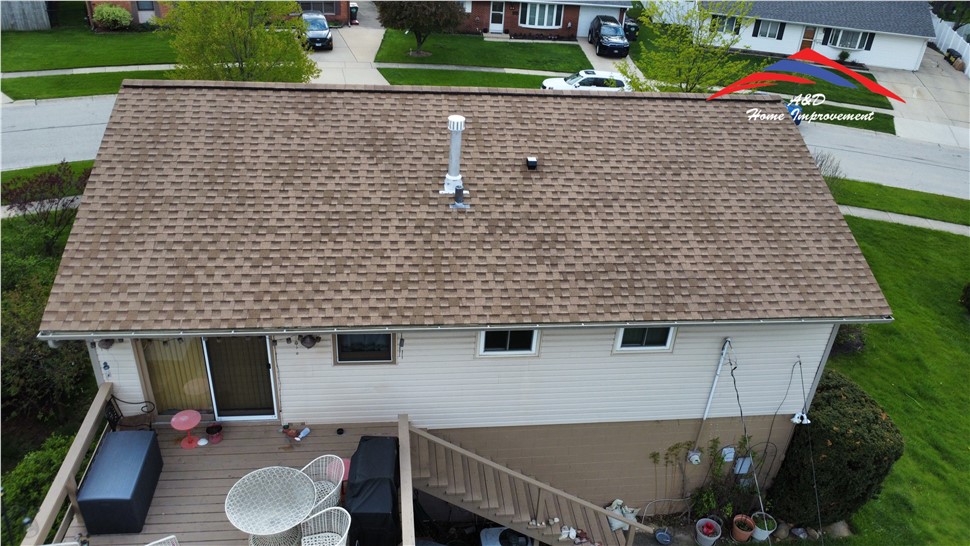 Roofing Project in Streamwood, Illinois by A&D Home Improvement