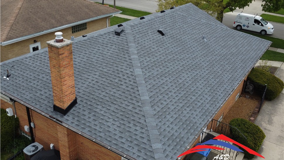 Roofing Project in Mt Prospect, Illinois by A&D Home Improvement